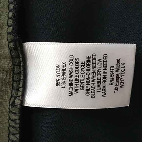 Cynthia Rowley Fit & Flare Black & Green Dress M - Picture 12 of 12